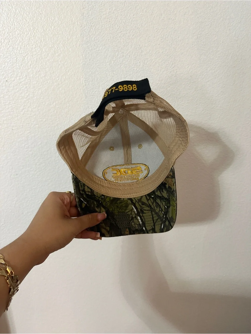 Green Camo Trucker Hat